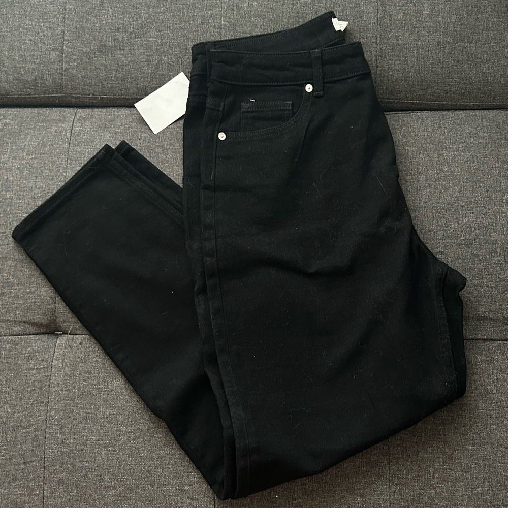 HM H&M new black jeans